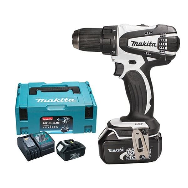 Makita DDF456F2WJ Akumulatorska bušilica - odvijač, 2x3.0Ah