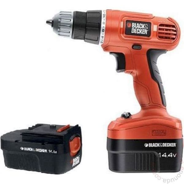 Aku.bušilica-odvrtač 14.4V - EPC14CAB, Black & Decker - slika 2