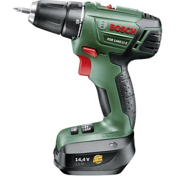 Bosch PSB 1440 LI-2 1 BATERIJA Akumulatorska dvobrzinska bušilica - slika 4