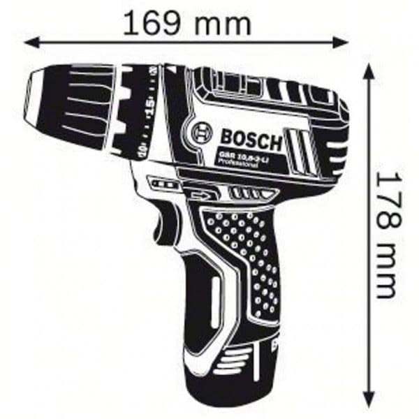 Bosch GSR 12V-15 Solo, akumulatorska bušilica-odvrtač, bez baterija - slika 3
