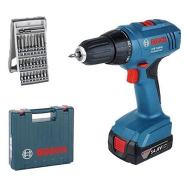Bosch GSR 1440-LI akumulatorska bušilica + set bitova - slika 2