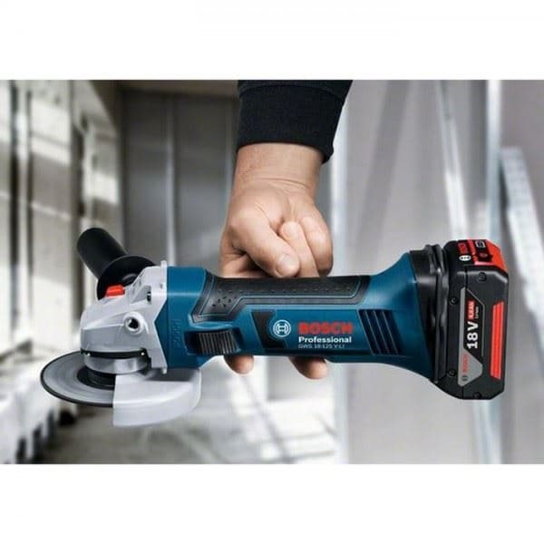 Bosch GWS 18V-10 C Solo, 125mm, aku ugaona brusilica - slika 3