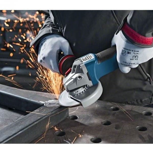 Bosch GWS 18V-10 PC Solo, 125mm, aku ugaona brusilica - slika 2