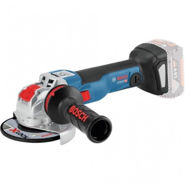 Bosch GWX 18V-10 C Solo, 125mm, X-LOCK,L-Boxx, aku brusilica - slika 2