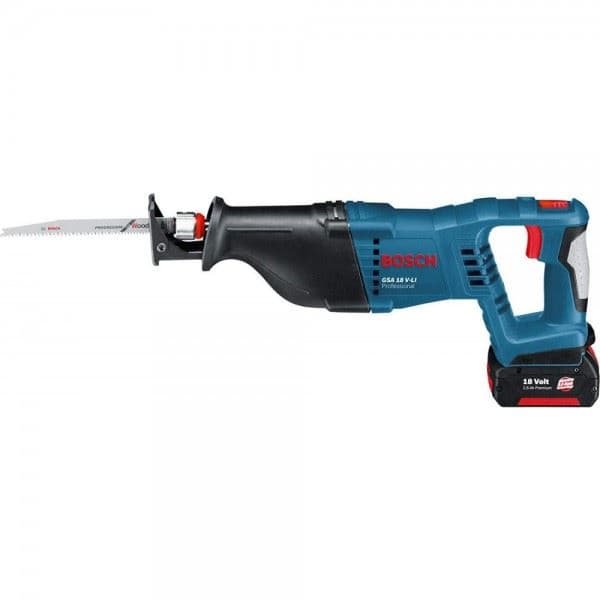Bosch GSA 18 V-LI akumulatorska univerzalna testera + 6-delni set univerzalnih testera, 2x5.0Ah - slika 3