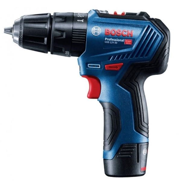 Bosch GSB 12V-30 akumulatorska bušilica, 2x2.0Ah - slika 2