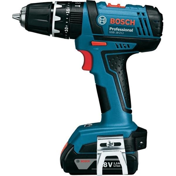 Bosch GSB 18-2-LI akumulatorska bušilica-odvrtač, 2x1.5Ah - slika 2