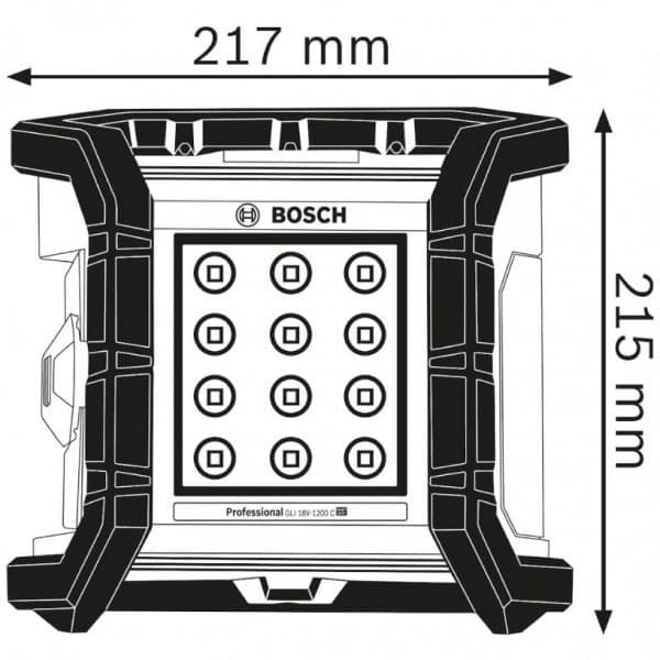 Bosch GLI 18V-1200 C Solo aku led reflektor, bez baterija - slika 2