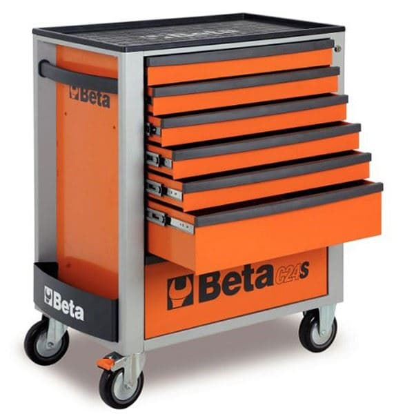 Beta Kolica za alat sa 7 fioka (prazna) - C24SO/7