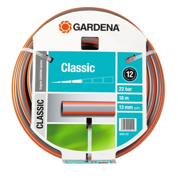 Gardena 18000-20 crevo classic,1/2",15m