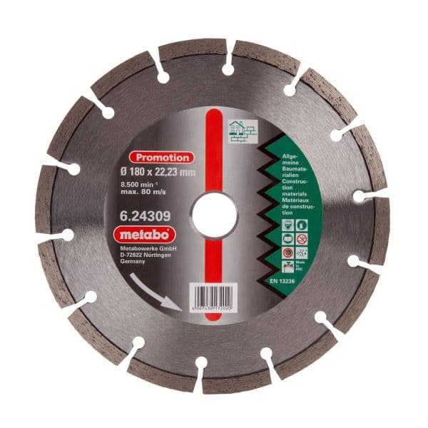 Metabo Dijamantska rezna ploča 180mm 624309000 - slika 2