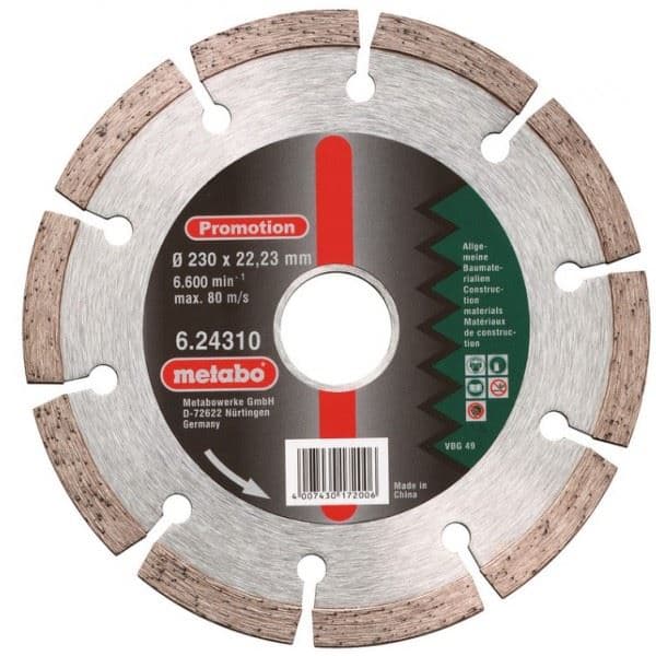 Metabo Dijamantska rezna ploča 230mm 624310000 - slika 2