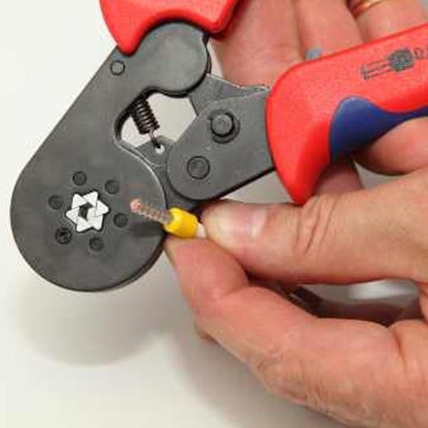 Knipex 97 53 14 samopodešavajuća klešta završne čaure 180 mm - slika 3