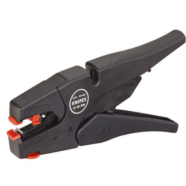 Knipex 12 40 200 automatska klešta za skidanje izolacije 200 mm - slika 3