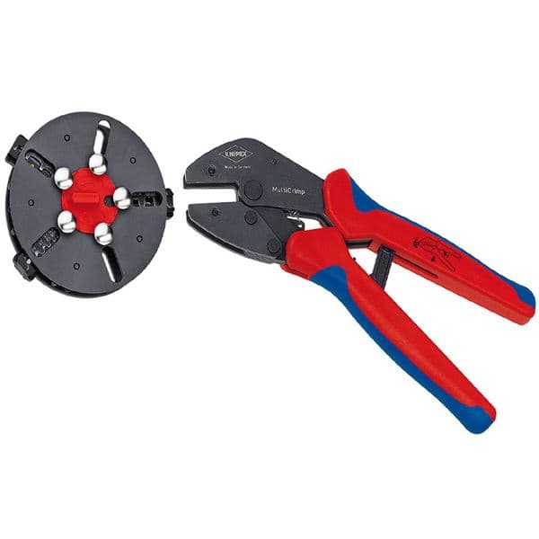 Knipex 97 33 01 MultiCrimp® klešta za stezanje sa rezervoarom za brzu izmenu 250 mm - slika 2