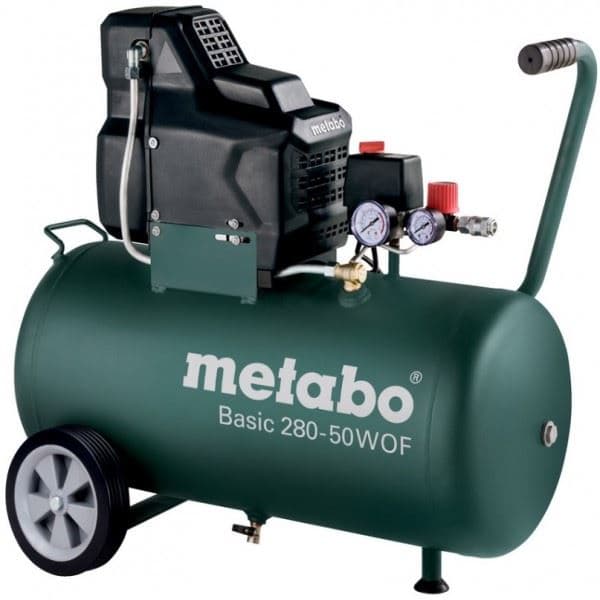 Metabo Basic 280-50 W OF bezuljni kompresor, 1700W - slika 2