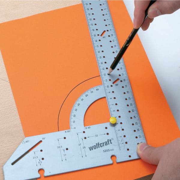 Wolfcraft 5205000 Lenjir 300 mm, Univerzalni ugaonik - slika 3