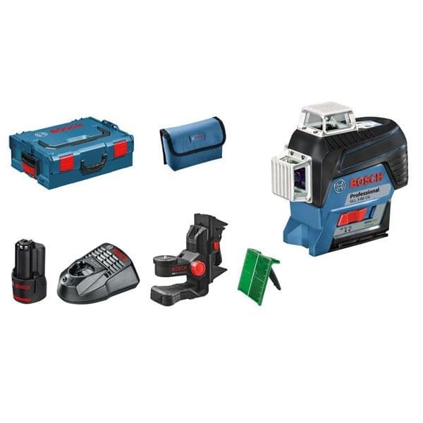 Bosch GLL 3-80 CG LB laser za ukrštene linije, zeleni zrak - slika 2