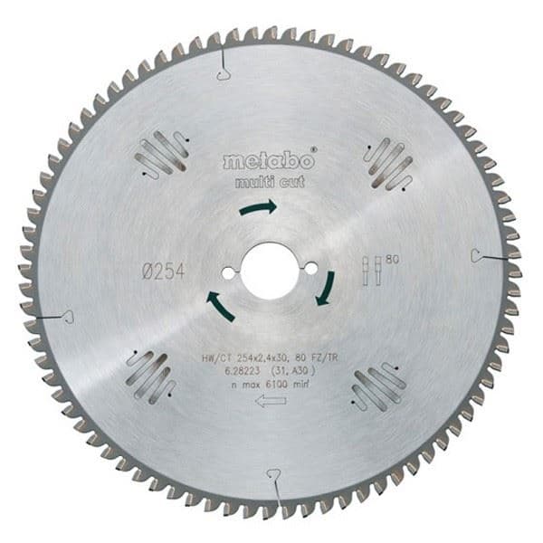 Metabo 628083000 List za ger ø216x30mm, HW/CT, 60 zuba FZ - slika 2