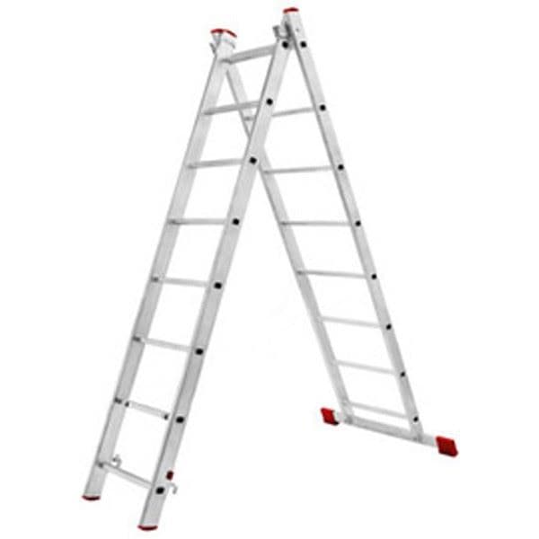Merdevine aluminijumske 2x9 kombinovane, Maxmara - slika 5