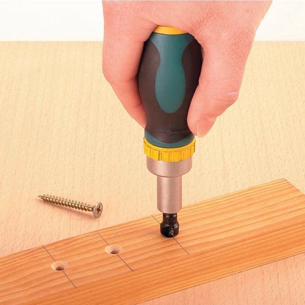 Wolfcraft 1237000 Mini ručni odvijač sa nastavcima - slika 2