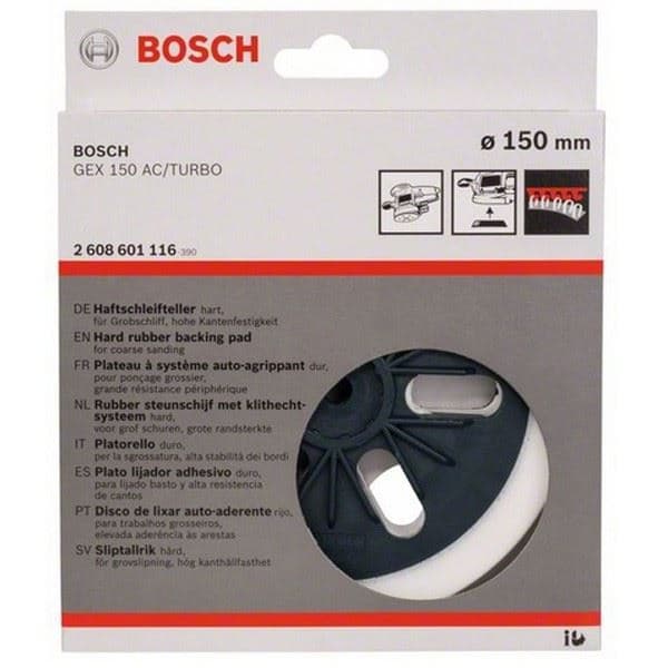 Brusni tanjir Bosch 2608601116, tvrdi, 150 mm - slika 2