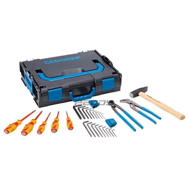 Profesionalni set - akumulatorski bušači - čekić GBH 18V-26 F + 2 x 5,0 Ah + ručni alati Gedore vrhunskog kvaliteta, u L-BOXX-u - slika 2