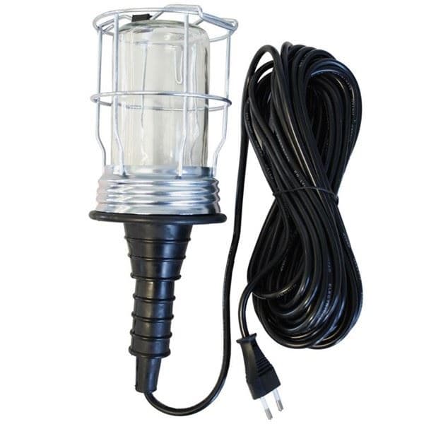 Radionička lampa za 60W, 5m, sa zaštitnom korpom i metalnom kukom - EL80255