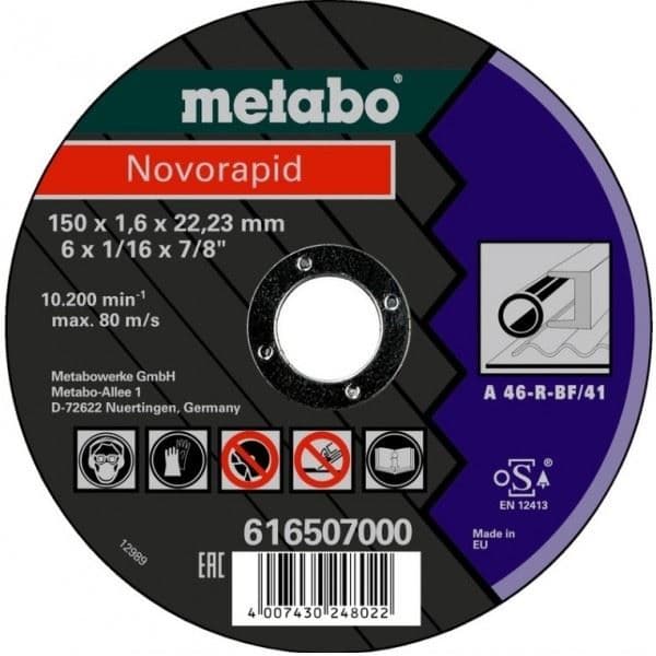 Metabo Novorapid čelik 150mm, Rezna ploča, 616507000 - slika 2