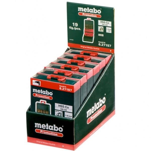 Metabo 627157000 Set 19 kom. burgija za metal HSS-Co Ø1-10 - slika 3