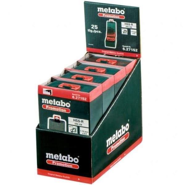 Metabo 627152000 Set 25 kom burgija za metal HSS-R Ø1-13/2 - slika 3