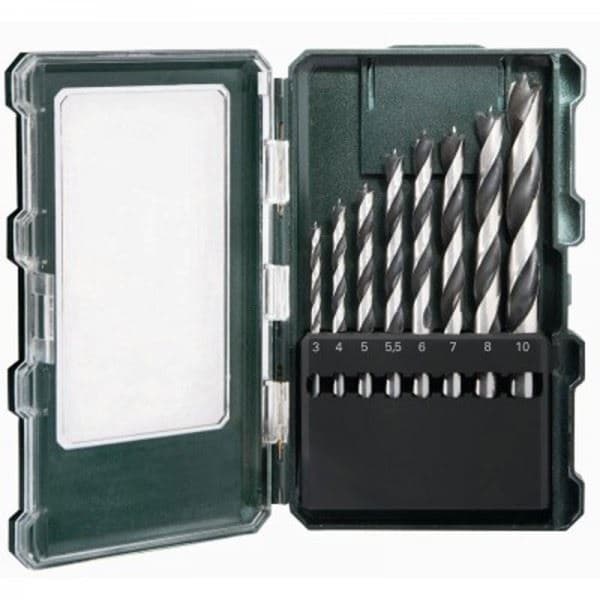 Metabo Set 8 kom. burgija za drvo, 626705000 - slika 2
