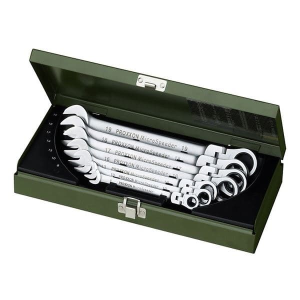 Set ključeva zglob sa čegrtaljkom 8-19 Micro speeder, Proxxon