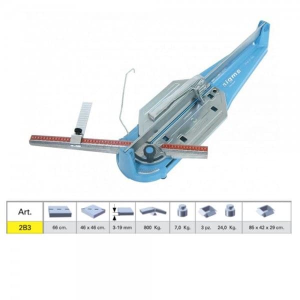 Sigma mašina za sečenje pločica 66 cm, 2B3 - slika 2