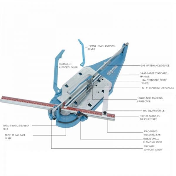Sigma Easy Grip Mašina za sečenje keramike, 3C2 77 cm - slika 2