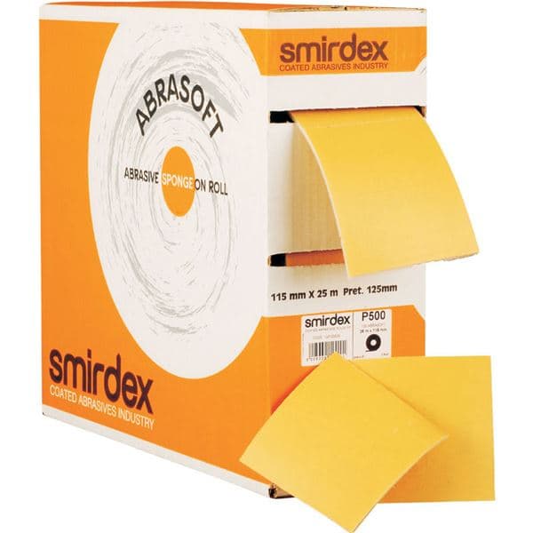 Smirdex brus.papir na sunđeru 115mm x 125m/25m,P180 - slika 2