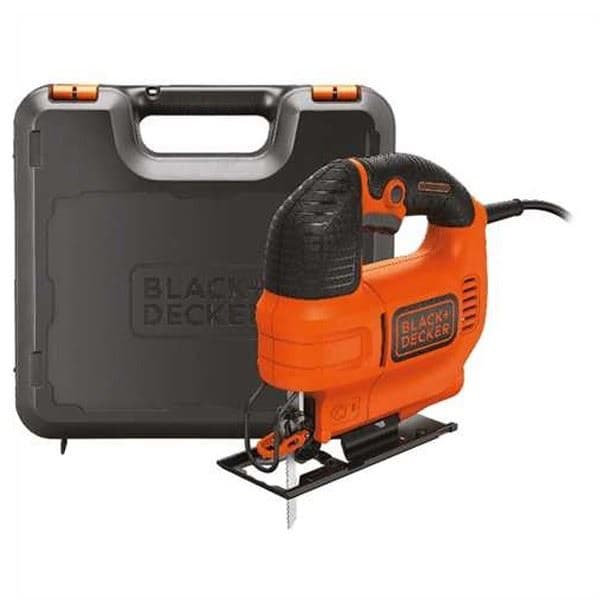 Ubodna testera 550W elektronska regulacija, kofer - KS701EK, Black & Decker