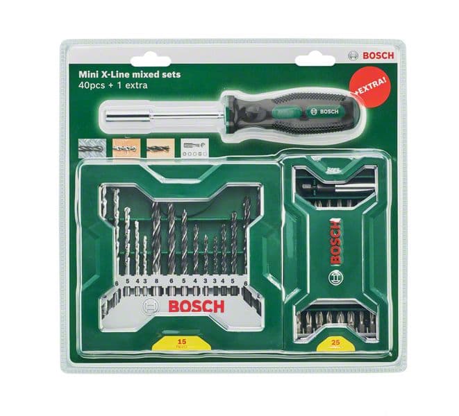 Bosch 2607017655 25+15+1 Mini-X-Line kompleti sa drškom - slika 2