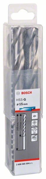 Bosch 2608585894 Burgije za metal HSS-Co, DIN338