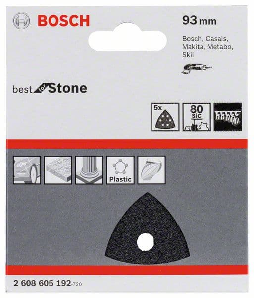 Bosch 2608605192 F355 Best for Coatings and Composites brusni listovi za trouglaste brusilice - slika 2