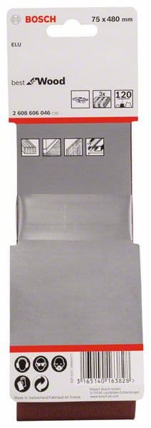 Bosch 2608606046 X440 Best for Wood and Paint brusne trake za tračne brusilice - slika 2