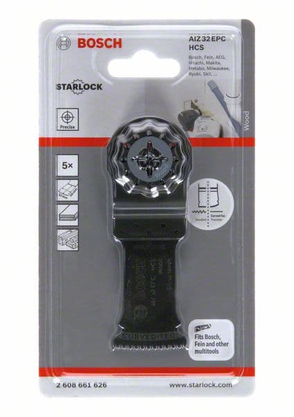 Bosch 2608661626 Listovi testere za uranjajuće rezove AIZ 32 EPC - slika 2
