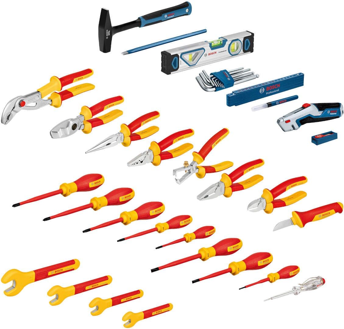 Bosch 37-delni set VDE električarskih alata u L-BOXX koferu, 1600A02NG4