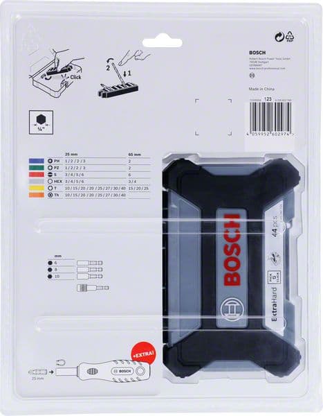 Bosch 2607017693 Kombinovani komplet Pick and Click nastavaka za odvrtače, 45 delova - slika 3