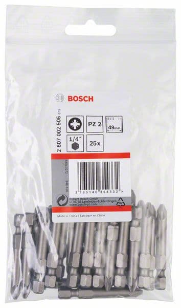 Bosch 2607002506 Extra Hard nastavci za odvrtače Pozidriv