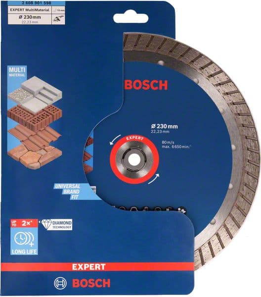 Bosch 2608901598 EXPERT MultiMaterial Turbo dijamantske rezne ploče - slika 2