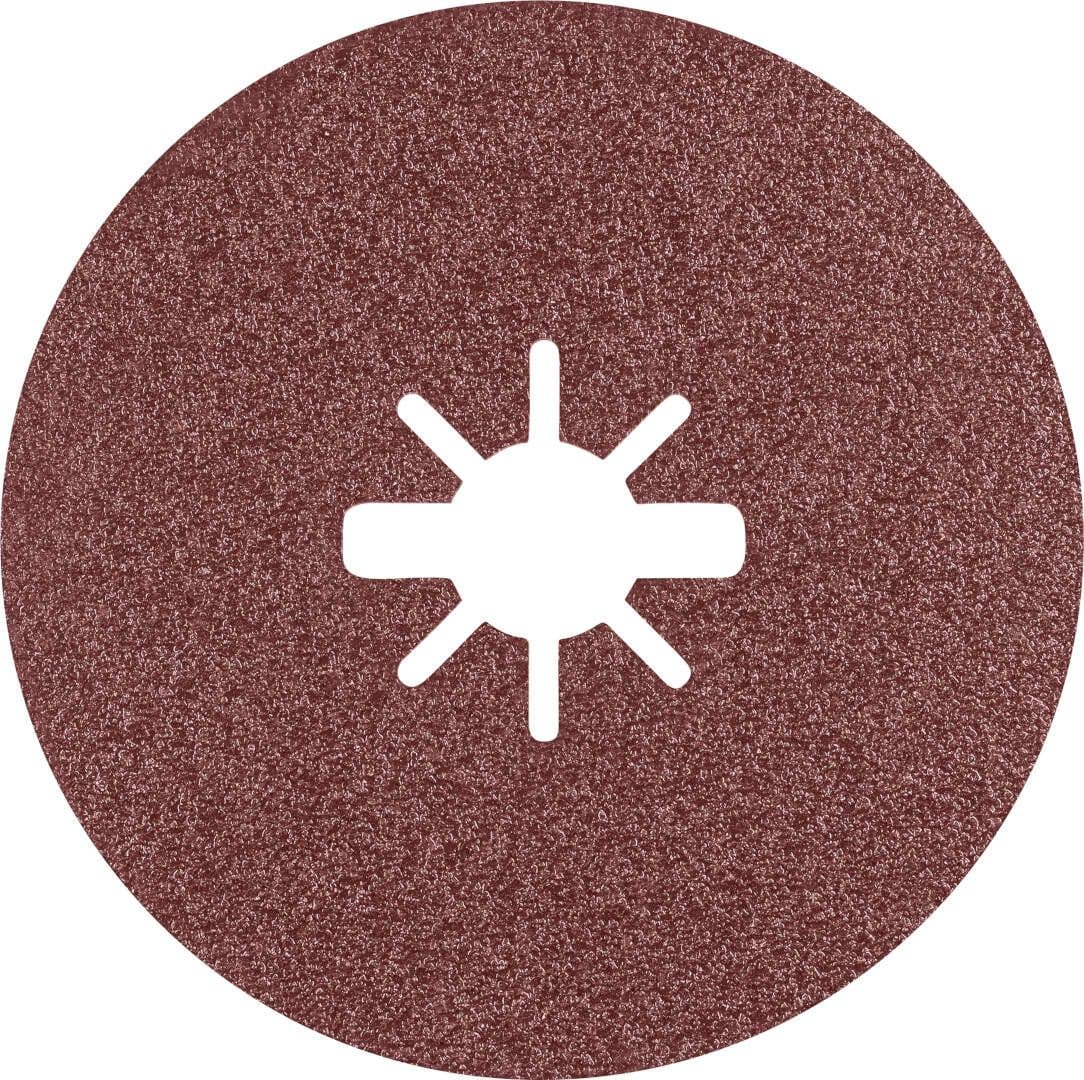 Bosch EXPERT Prisma Ceramic X-Lock fiber disk R781, za metal, 125mm, granulacija 80, pakovanje 5 komada, 2608621784