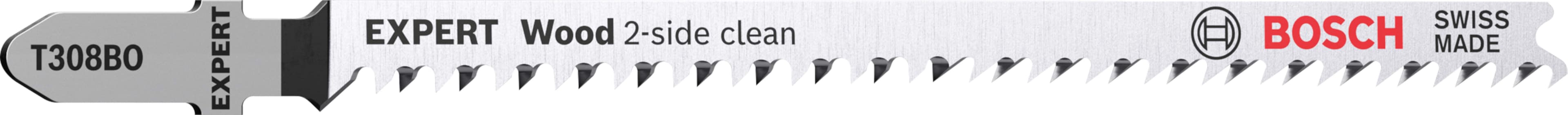 Bosch EXPERT „Wood 2-side clean“ T 308 BO list ubodne testere, 3-delni, 2608900554