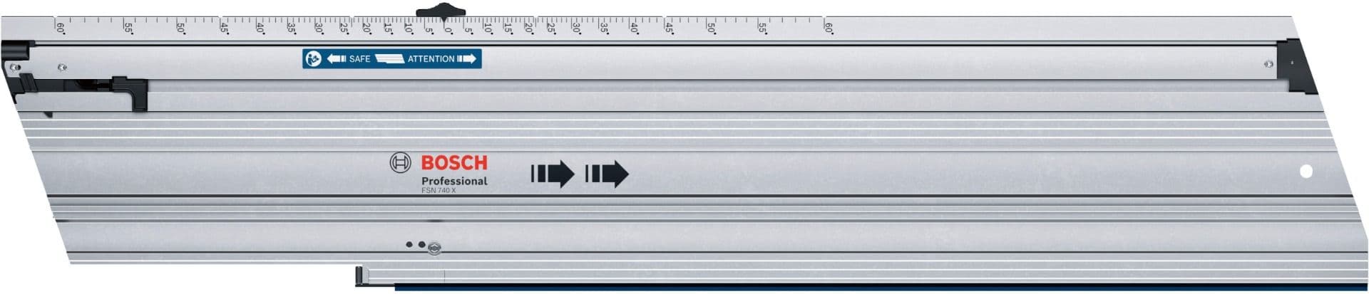 Bosch FSN 740 X lenjir, vođica za Bosch GX cirkulare i rezove -60° do 60° dužine 740mm, 1600A02V37