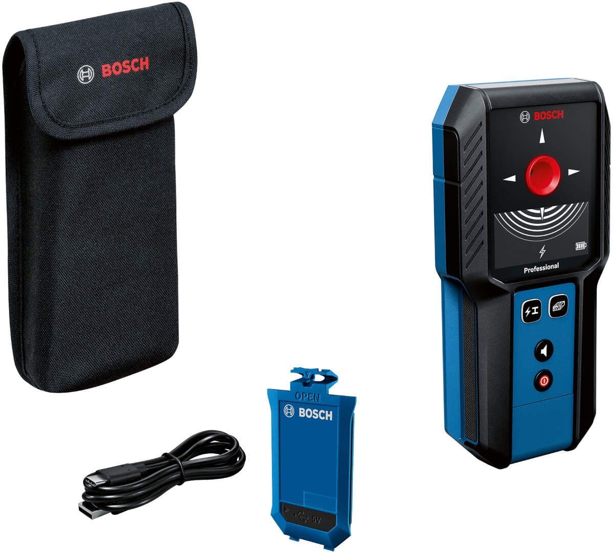 Bosch Detektor GMS 120-27 + BA 3,7V, 0601081701